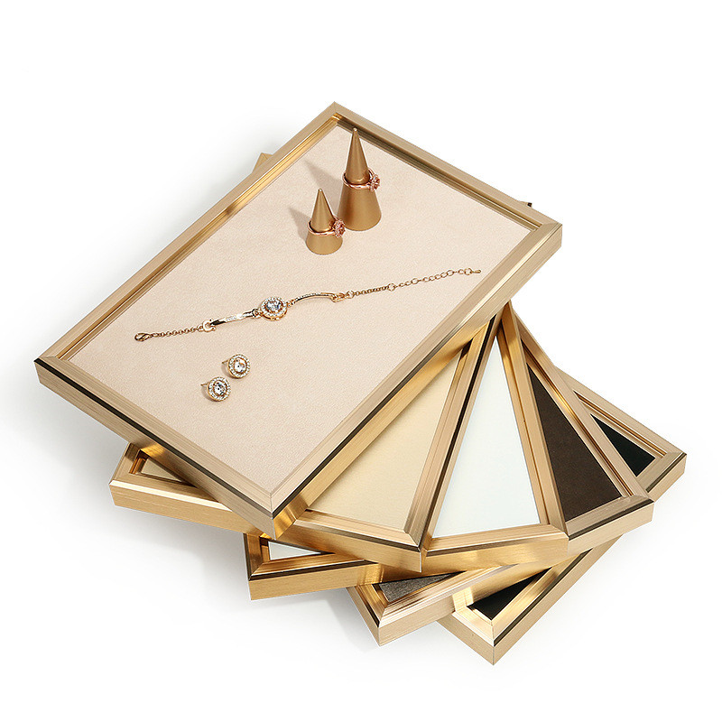Bar Cart Gold - Altın rengi Metal çerçeve boş takı