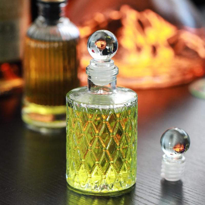 Bitters Bottle Set - Vintage Cam Bitters Şişesi Cam Kapaklı
