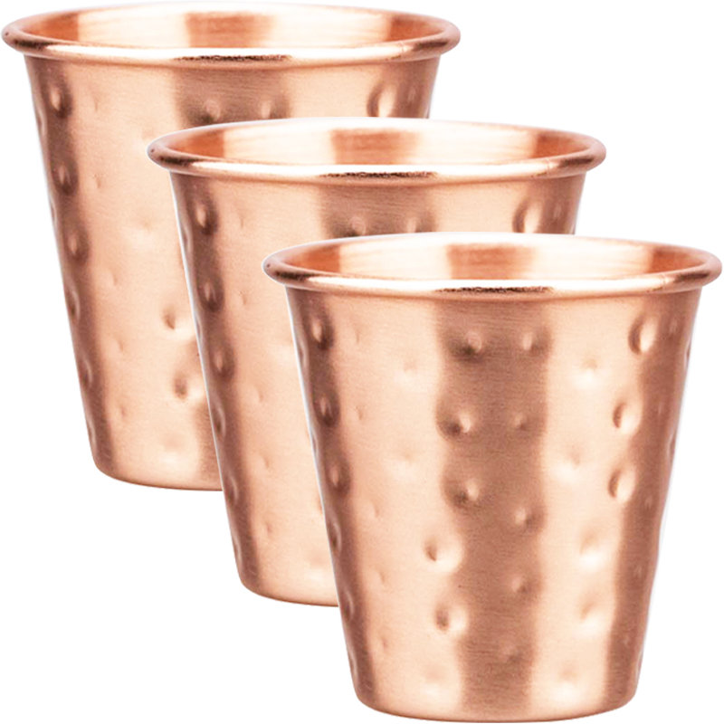 Mule Copper Mug - 3/4 adet yeni 60ml % 100%