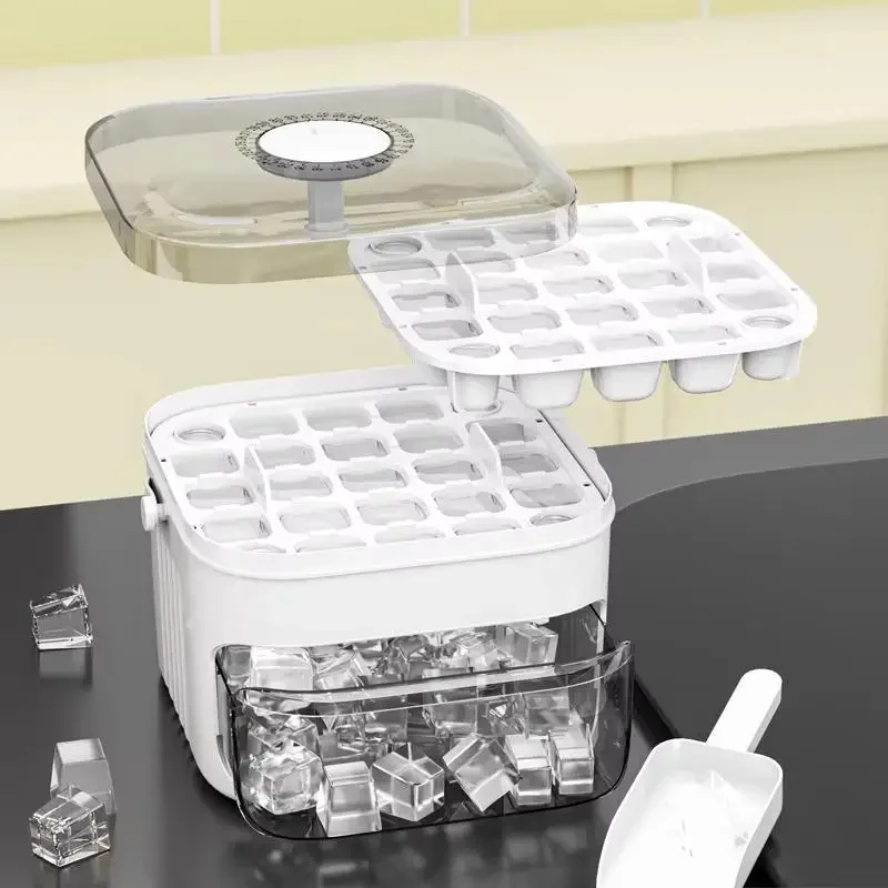 Home Bar Setup - Kolay Basmalı Kapaklı Küp Buz Yapıcı