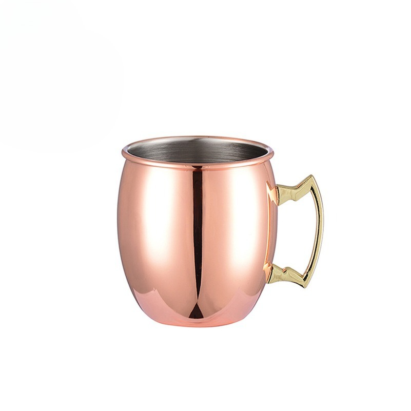 Mule Copper Mug - Dövülmüş Bakır Kaplama Moskova Mule Kupası,