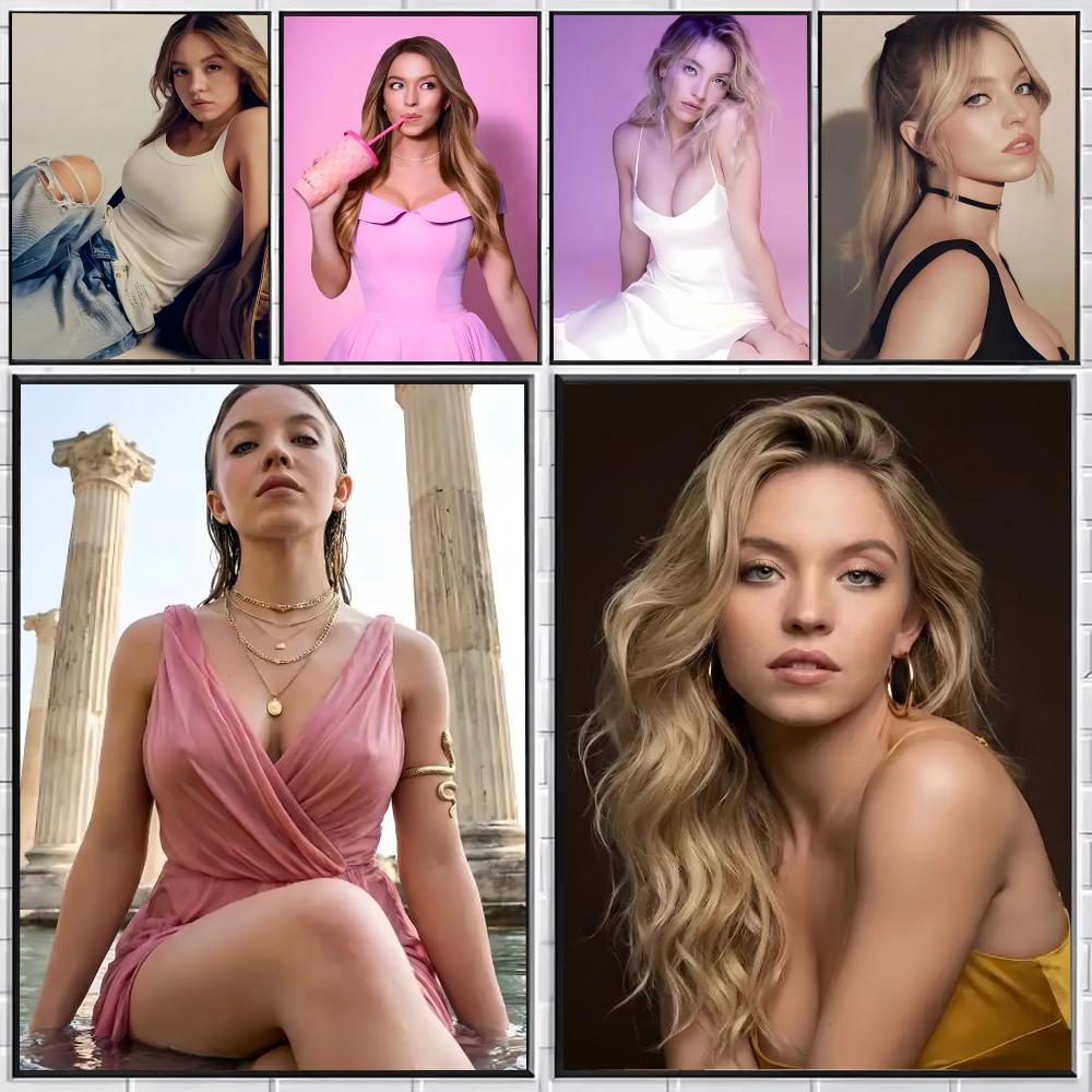 Home Bar Sydney - s-Sydney Sweeney Trendy_Actor Poster: Yatak Odası,