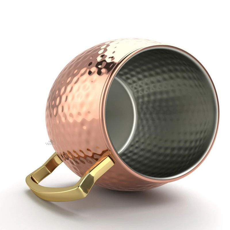 4 adet 550ml Çekiçlenmiş Bakır - Mule Copper Mug incelemesi ve fiyatı