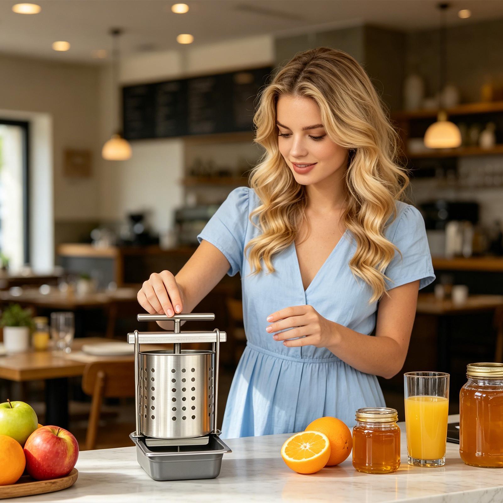 2.5L Paslanmaz Çelik Meyve Şar - Citrus Juicer Bar incelemesi ve fiyatı