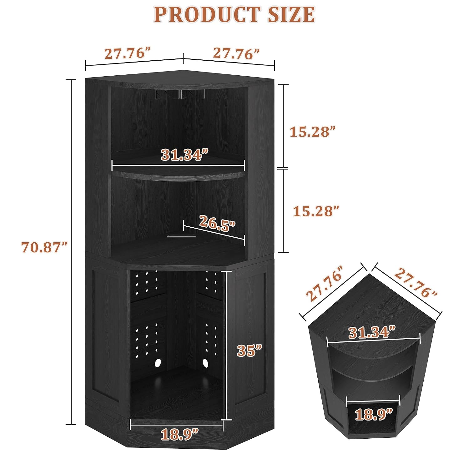 Buzdolabı Alanlı Köşe Bar Dola - Home Bar And Fridge incelemesi ve fiyatı