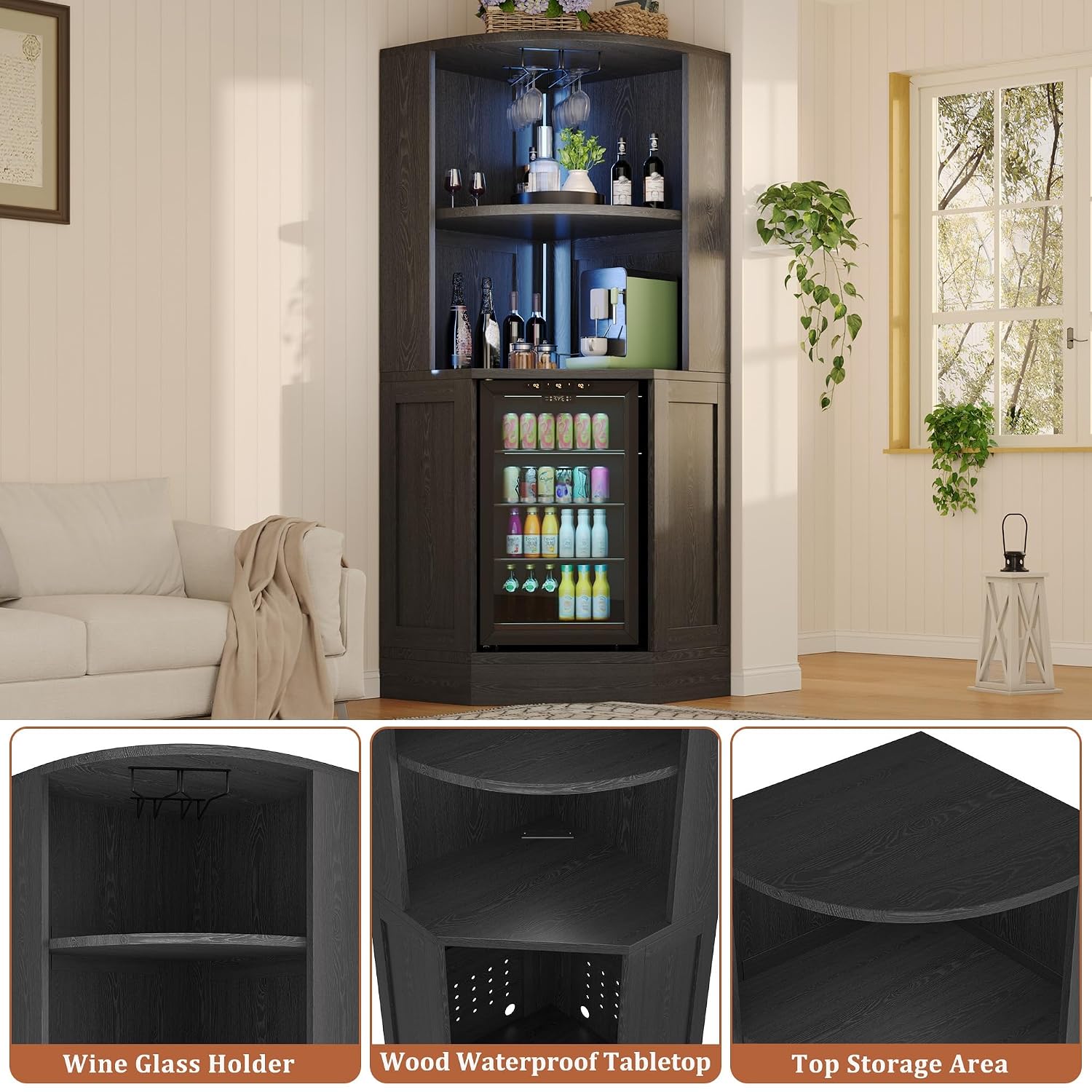 Buzdolabı Alanlı Köşe Bar Dola - Home Bar And Fridge incelemesi ve fiyatı