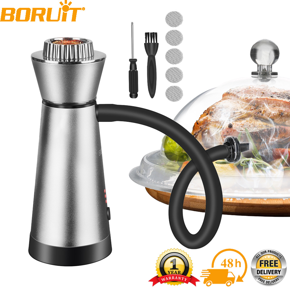 BORUiT Duman Üretici Yiyecek İ - Smoking Gun Kit incelemesi ve fiyatı