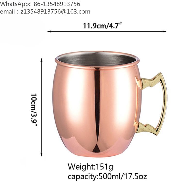Dövülmüş Bakır Kaplama Moskova - Mule Copper Mug incelemesi ve fiyatı